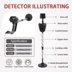 Professional Underground Metal Detector — High Accuracy For Gold Detecting &amp; Treasure Hunting | From Park Walks to Wild Camping — Outdoor Equipment You Can Trust