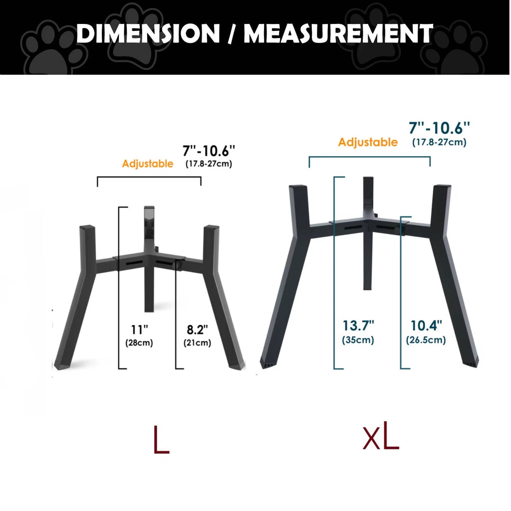 Elevated Dog Bowl Stand | Premium Pet Care — Safe, Durable & Trusted by Pet Owners Everywhere