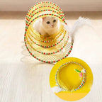 Cat Hunting Toy Set | Interactive Feather Wand & Plush Prey Toy for Indoor Cats