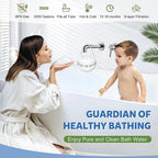 Bath Filter For Tub | Effortlessly Functional Home Essential for Clean, Organised Living