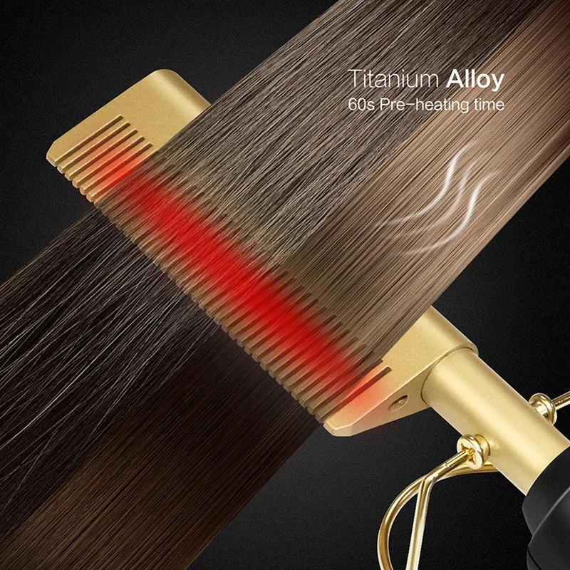 Hot Comb For Black Hair Thick And Coarse Hair | The Smart Choice for Quality, Reliability & Long-Lasting Performance