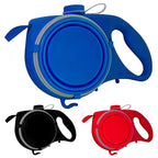4-in-1 Multifunctional Dog Leash with Water Bottle & Bowl | Trusted by Pet Owners — Safe, Easy to Use & Built to Last