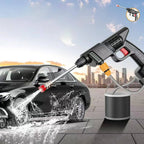 Cordless Portable High Pressure Spray Water Gun Set | Ideal for Cleaning Cars, Patios & Garden Furniture | Built for British Weather — Durable, Attractive Outdoor Design
