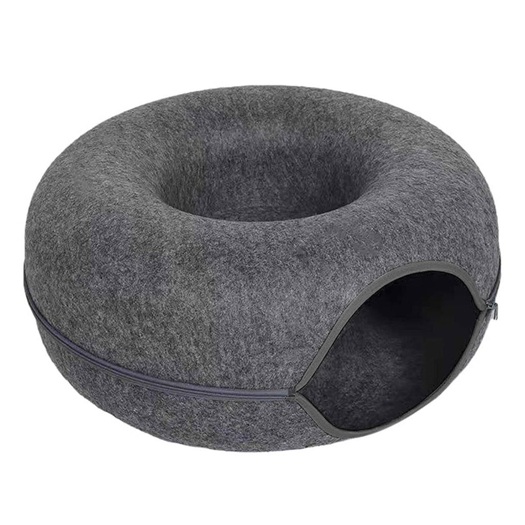 Donut Bed For Cats | Durable Pet Accessory Built for Active, Playful, Energetic Pets