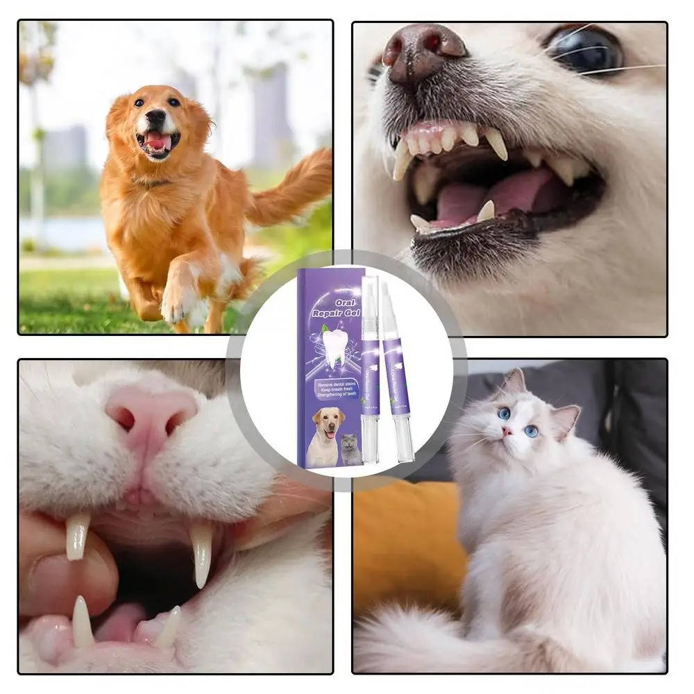 3 Set Dog Oral Repair Gel | Designed for Happy, Healthy, Well-Loved Pets of Every Breed