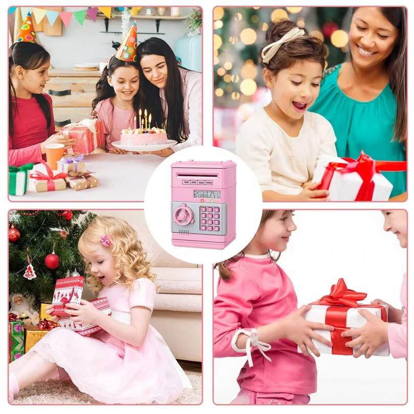 Piggy Bank for Kids | Award-Winning Toy Design for Kids Who Love to Learn, Build & Play