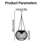 Outdoor Solar Hanging Lantern | Hardy, Weather-Resistant & Beautifully Designed for Your Outdoor Space