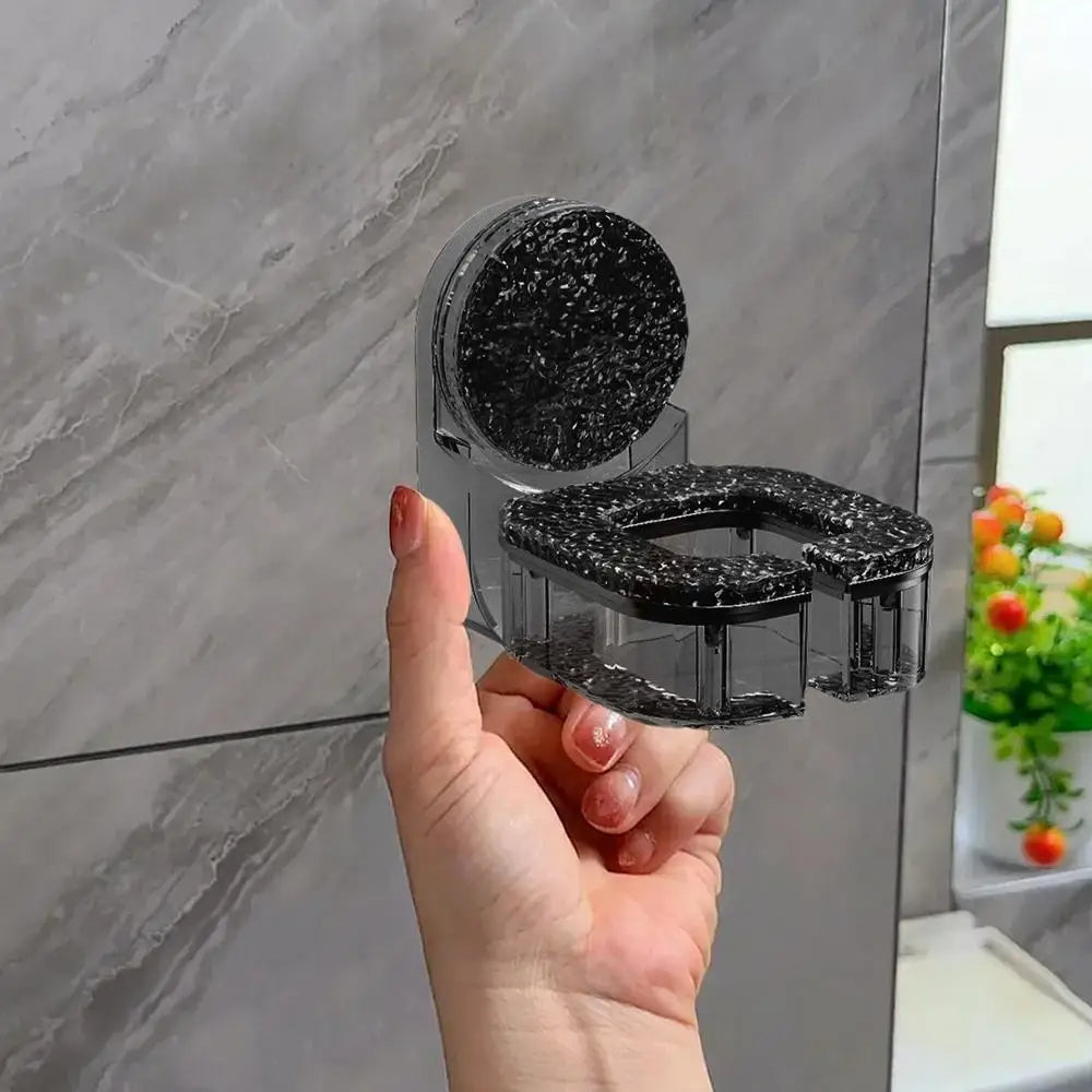Wall-Mounted Hair Dryer Holder with Suction Cup | Stylish Home Essential That Transforms & Elevates Your Living Space