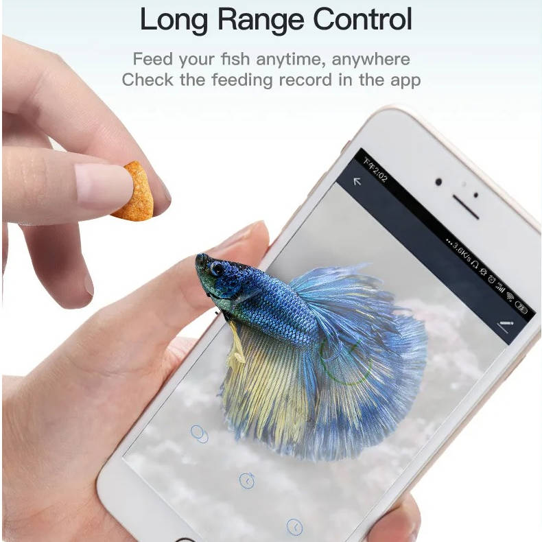 Automatic Food Feeder For Fish | Designed for Happy, Healthy, Well-Loved Pets of Every Breed