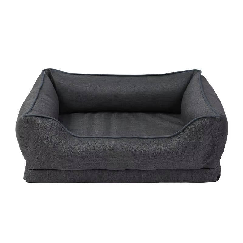 Orthopedic Anti-Slip Dog Car Seat Cover | Waterproof Back Seat Protector with Pet Bed