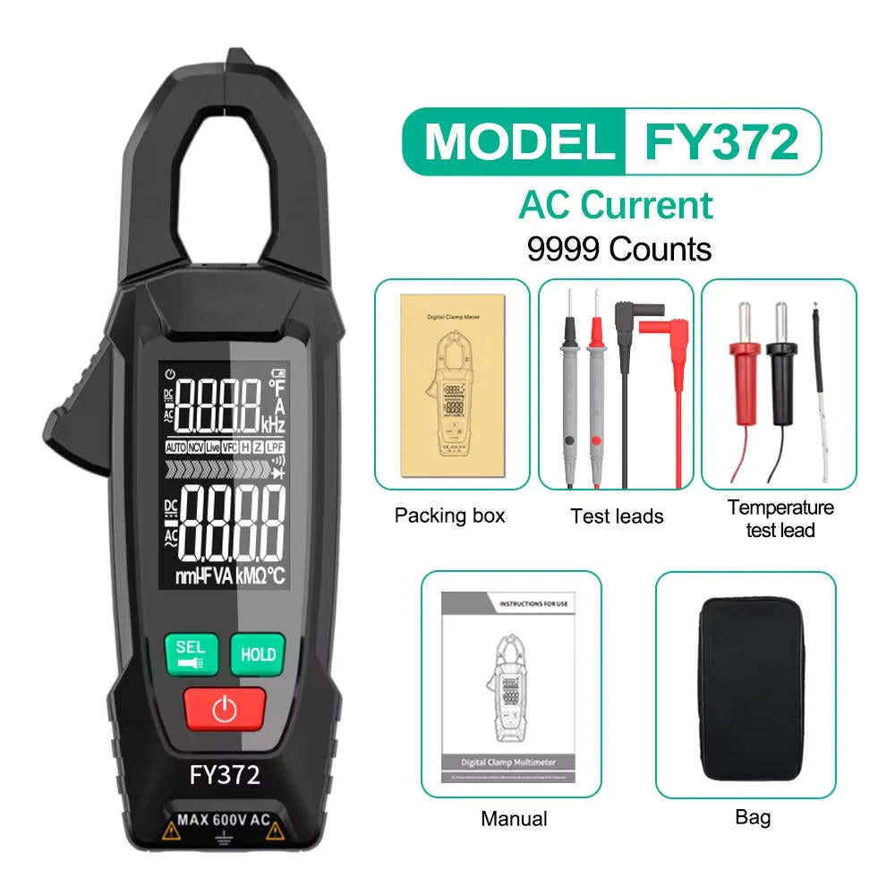 AC DC Clamp Electric Meter | Professional-Grade Tool Built for Precision, Durability & Reliability