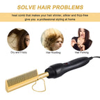 Hot Comb For Black Hair Thick And Coarse Hair | The Smart Choice for Quality, Reliability & Long-Lasting Performance