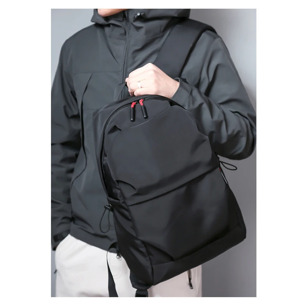 Minimalist Black Backpack | Quality Home Accessory Built to Look Great & Last for Years