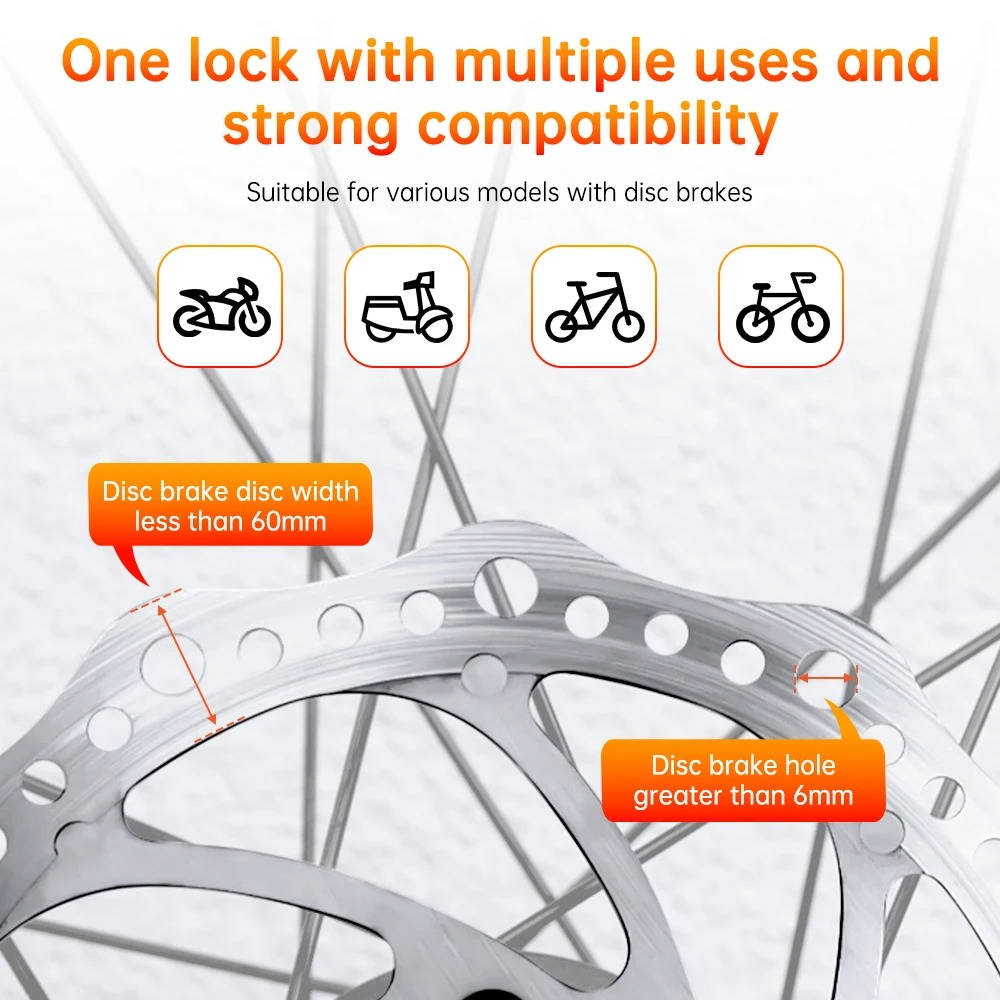 Motorcycle Disc Lock Alarm | Smart Car Essential for a Cleaner, Safer & More Comfortable Drive