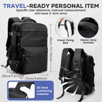 15.6in Travel Backpack | Luxury-Feel Fashion Accessory — Where Style Meets Everyday Function