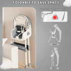 Foldable Baby High Chair | Premium Baby Essential — Soft, Safe, Easy to Use & Parent-Approved