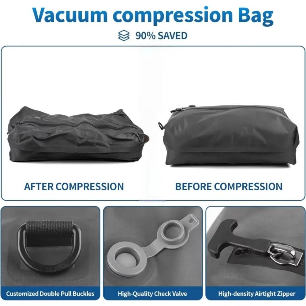 Travel Vacuum Pump And Two Bags | Upgrade Your Home with This Thoughtfully Designed Everyday Essential