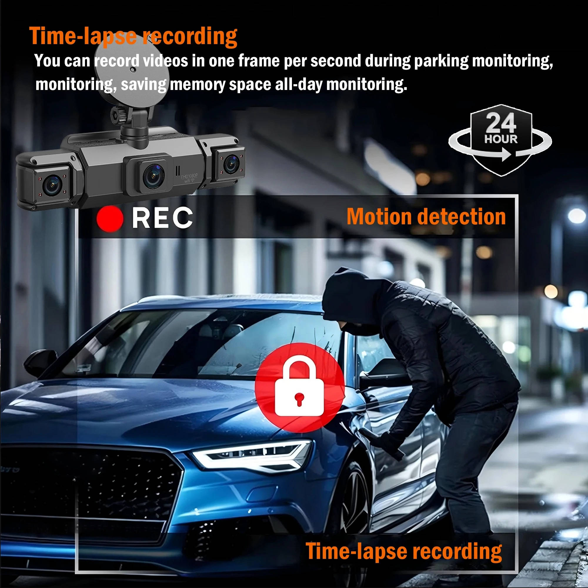 Wireless Car Dash Cam Front And Rear With Night Vision | Smart, Reliable Technology for Easier, More Connected Everyday Living