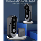 Wireless Smart Video Doorbell | No Subscription Needed | High Definition Camera Doorbell | Cleverly Designed for Everyday Use — You'll Wonder How You Managed Without It