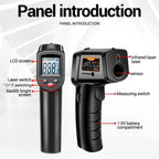 Infrared Laser Thermometer All In One | Intelligent Design Meets Reliable, Long-Lasting Everyday Performance