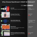 Webcam 4k 60fps | High-Performance Tech Built for Modern, Busy, On-the-Go Lifestyles