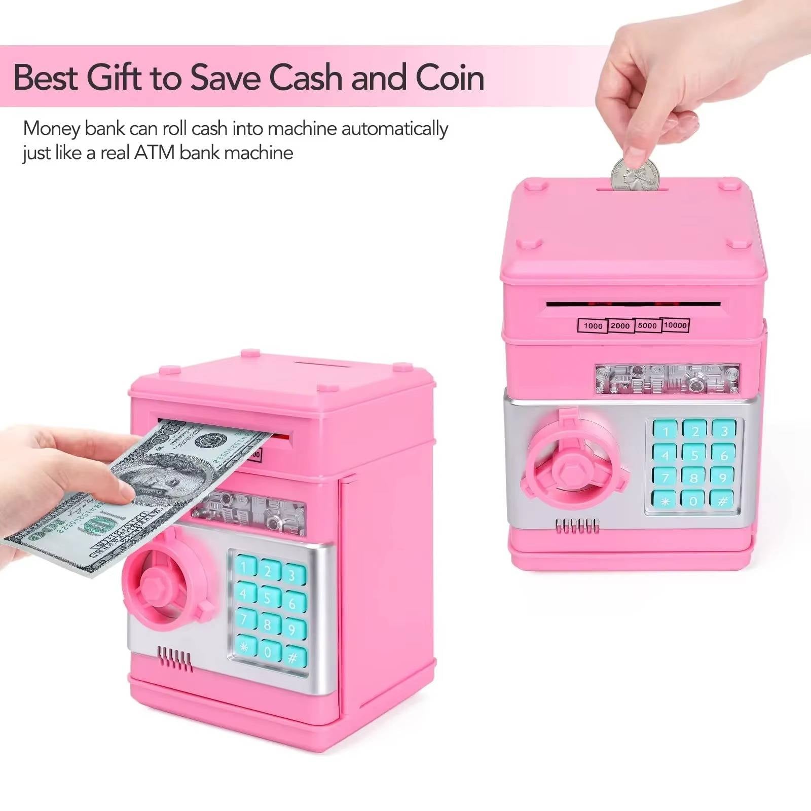 Piggy Bank for Kids | Award-Winning Toy Design for Kids Who Love to Learn, Build & Play