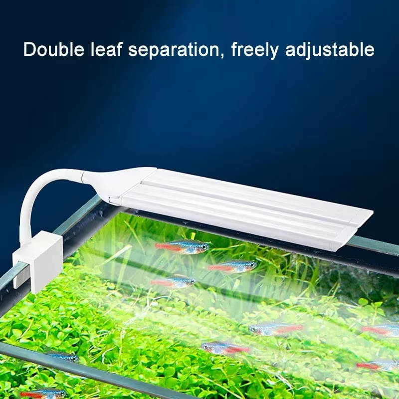 Super Bright Led Aquarium Light Clip On Full Spectrum Lamp For Fish Tanks & Aquatic Plant Growth | Premium Pet Care — Safe, Durable & Trusted by Pet Owners Everywhere