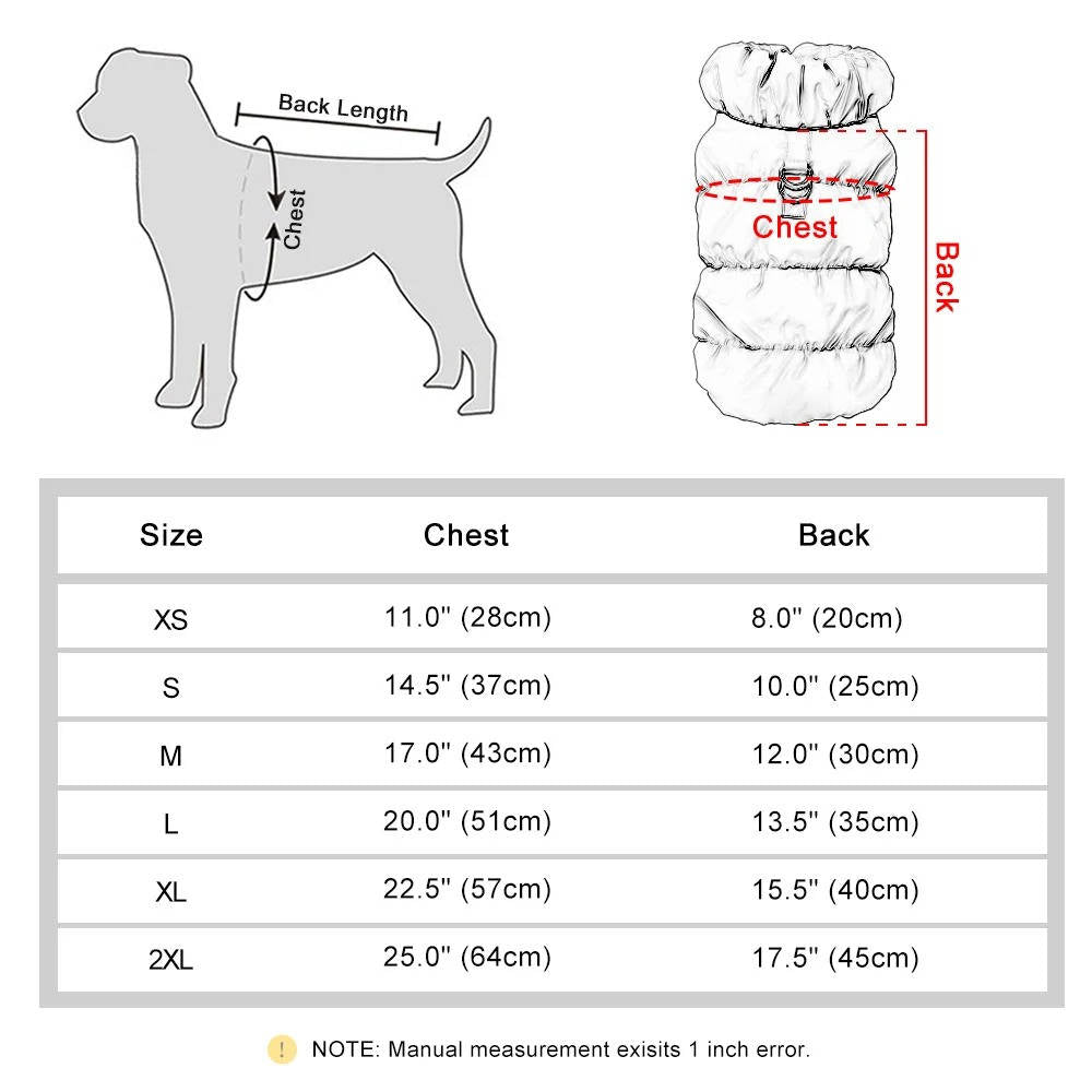 Warm Winter Jacket For Dogs — Small And Medium Dogs | Premium Pet Care — Safe, Durable & Trusted by Pet Owners Everywhere