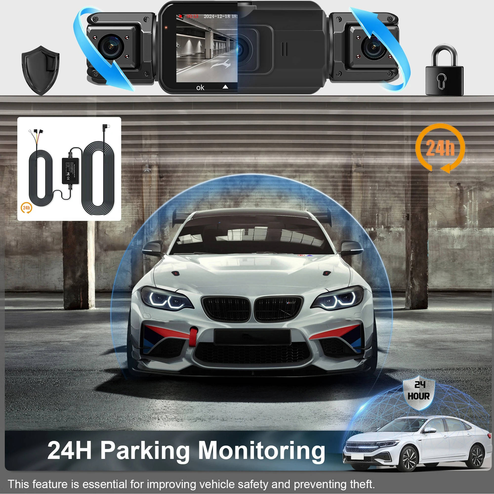Wireless Car Dash Cam Front And Rear With Night Vision | Smart, Reliable Technology for Easier, More Connected Everyday Living