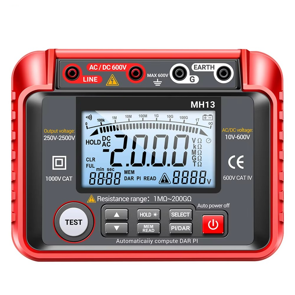 High Resistance Meter Voltage Tester Megohmmeter Tool | Compact, Powerful & Ready to Go — Premium Tech at Outstanding Value
