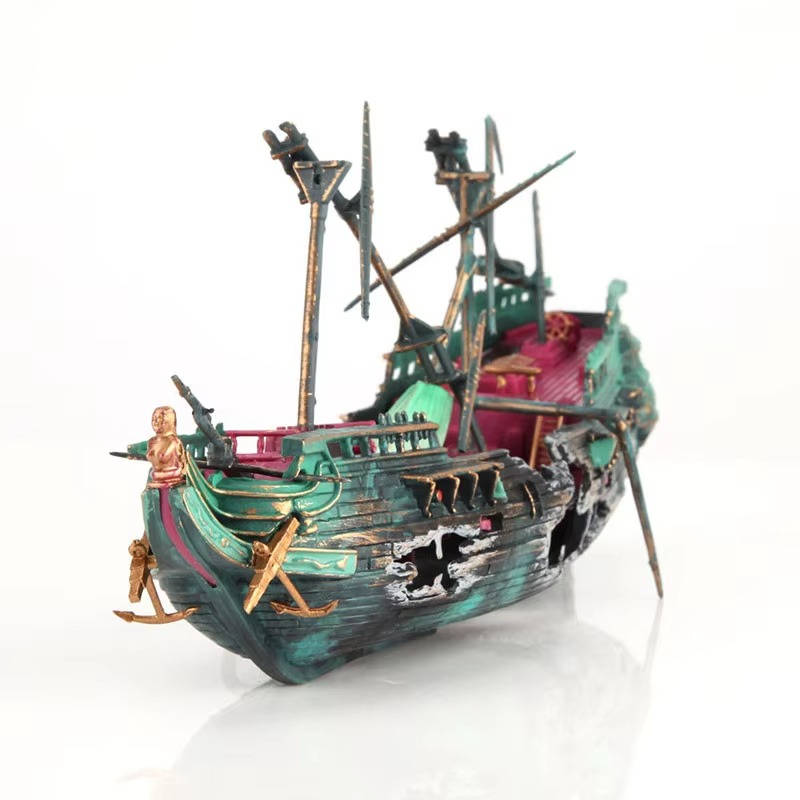Large Aquarium Decorations — Boat | Trusted by Pet Owners — Safe, Easy to Use & Built to Last