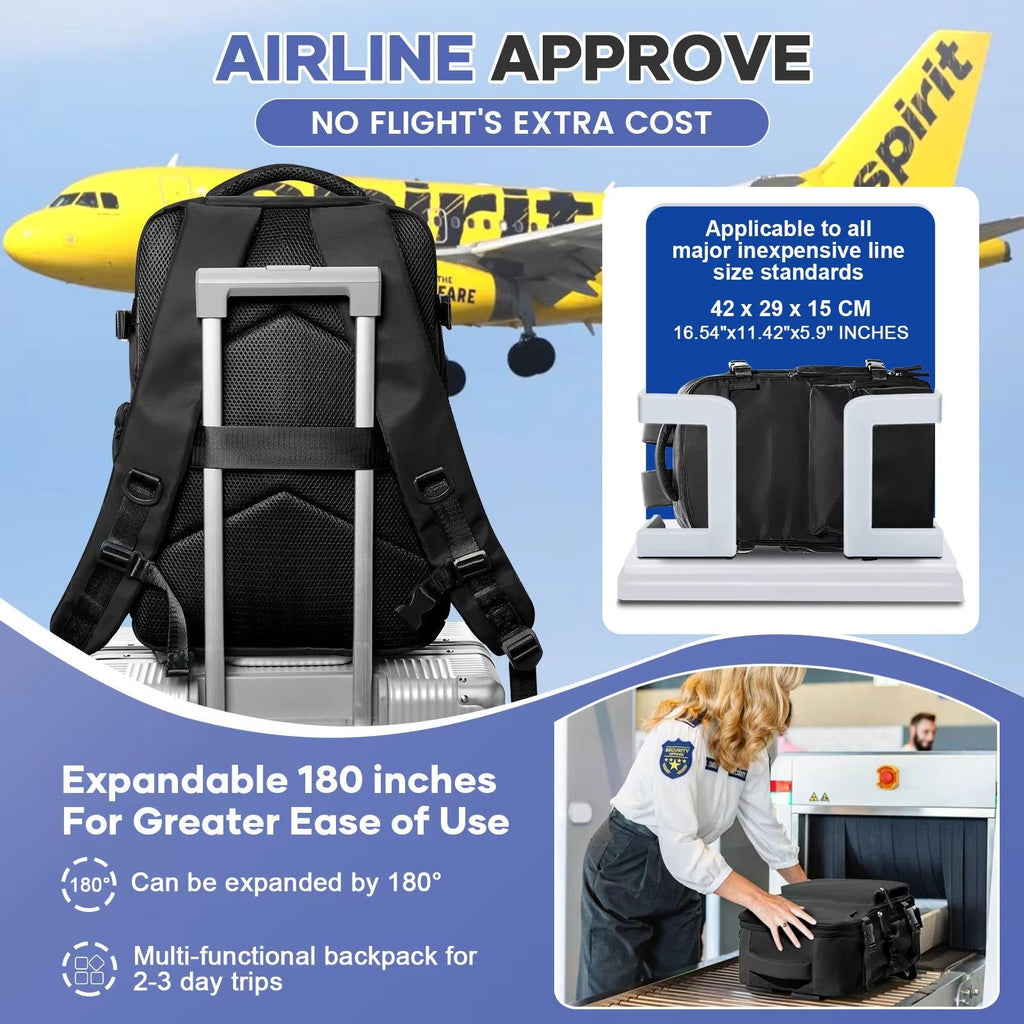 15.6in Travel Backpack | Luxury-Feel Fashion Accessory — Where Style Meets Everyday Function