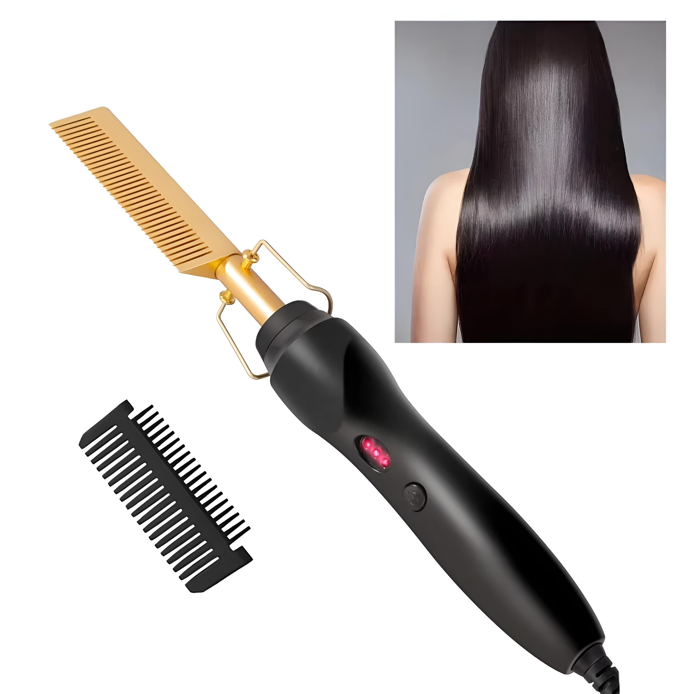 Hot Comb For Black Hair Thick And Coarse Hair | The Smart Choice for Quality, Reliability & Long-Lasting Performance