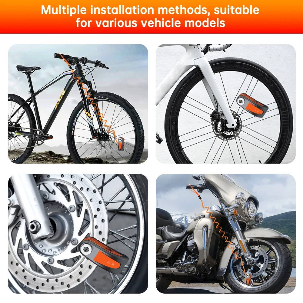 Motorcycle Disc Lock Alarm | Smart Car Essential for a Cleaner, Safer & More Comfortable Drive