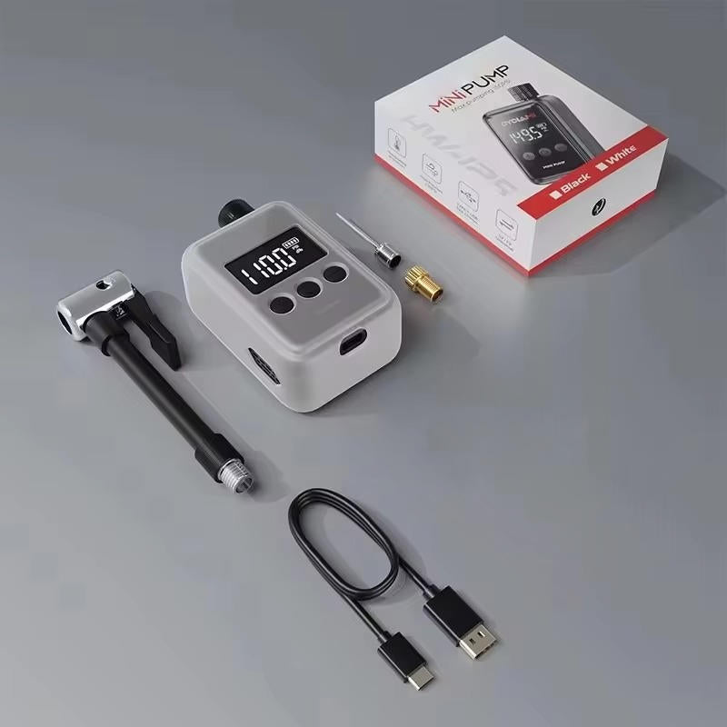 Electric Mini Bike Pump | Engineered for the Great Outdoors — Lightweight, Tough & Dependable