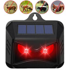 2pcs Solar Powered Ultrasonic Animal Repellent | Easy-Care Garden Essential That Transforms Any Outdoor Space