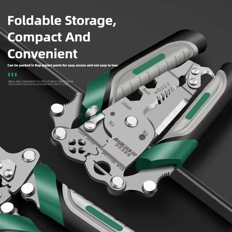 Multifunctional Wire Stripper Tool | Precision Engineering for DIY Enthusiasts & Trade Professionals Alike