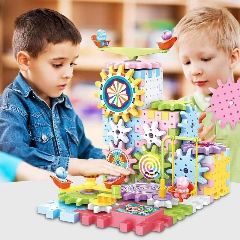 263 Pcs Kids Building Blocks Kit | Fun & Educational Toy for Curious, Creative, Confident Kids