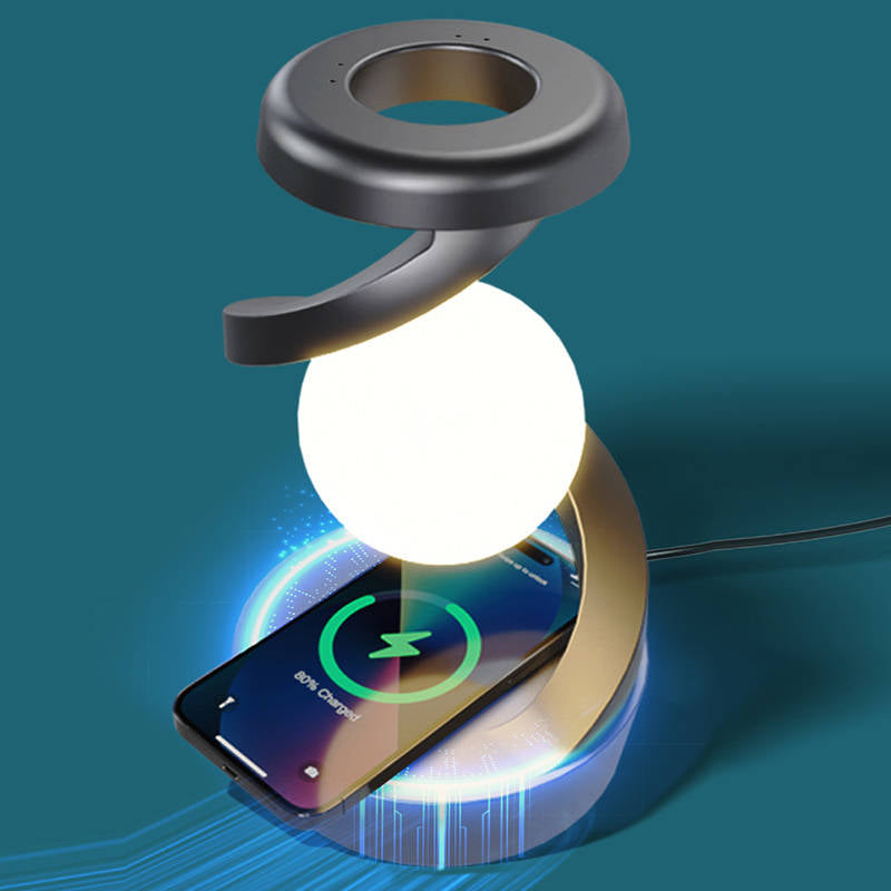 Levitating Moon Lamp Gesture Control & Wireless Charging | Quality Home Accessory Built to Look Great & Last for Years