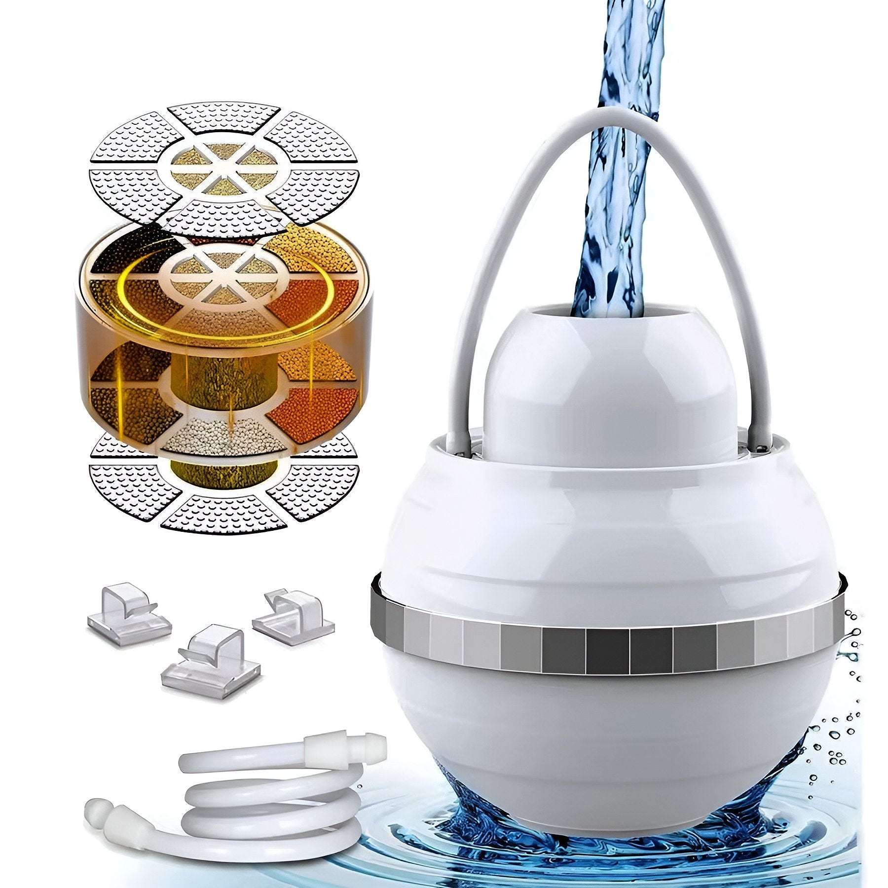 Bath Filter For Tub | Effortlessly Functional Home Essential for Clean, Organised Living