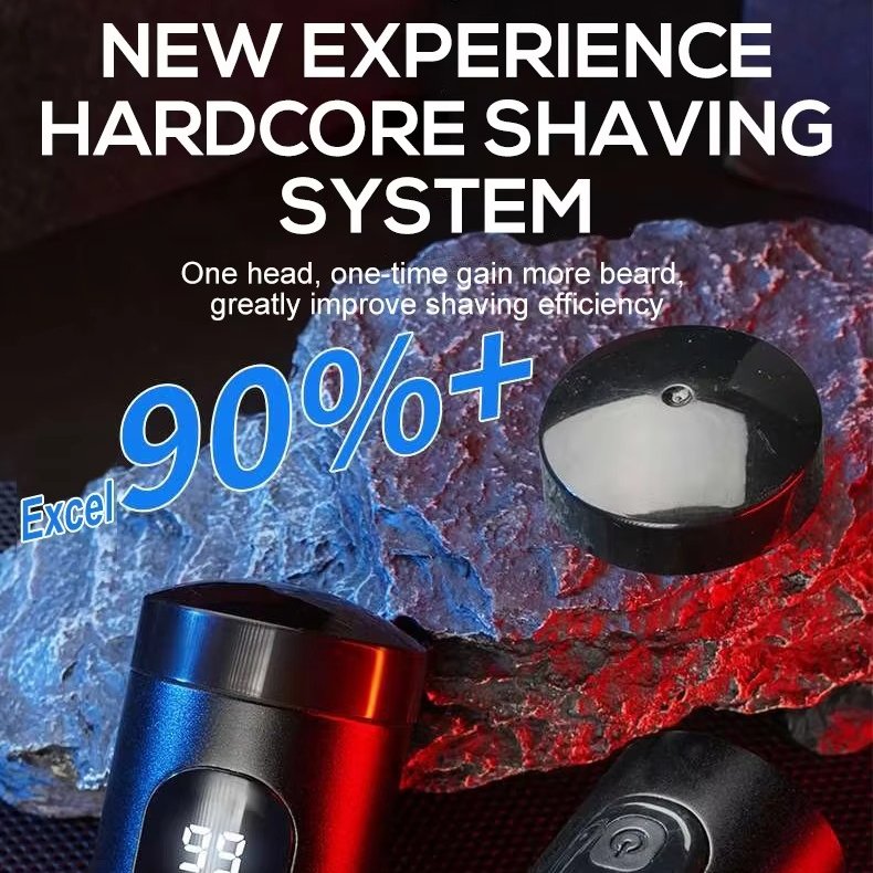 Mini Portable Electric Shaver | Intelligent Design Meets Reliable, Long-Lasting Everyday Performance