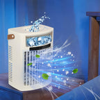 Portable Mini Air Cooler Fan | Cleverly Designed for Everyday Use — You'll Wonder How You Managed Without It
