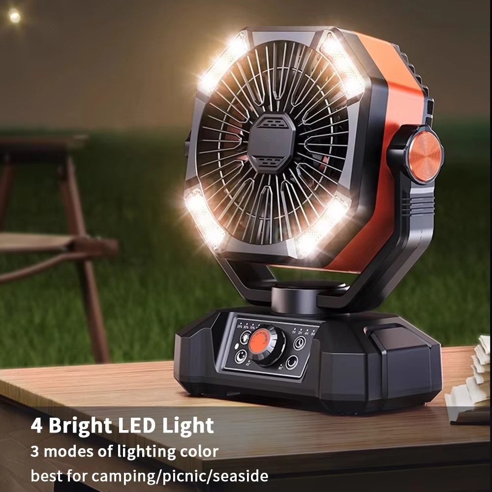 Portable Camping Cooling Fan | Premium Outdoor Gear for Hikers, Campers, Cyclists & Explorers