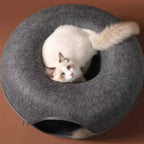 Donut Bed For Cats | Durable Pet Accessory Built for Active, Playful, Energetic Pets