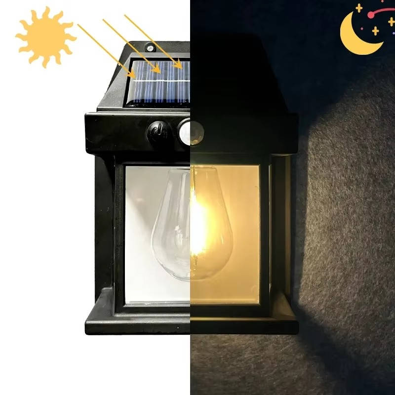 2 Set Solar Wall Lamp Outdoor | Hardy, Weather-Resistant & Beautifully Designed for Your Outdoor Space