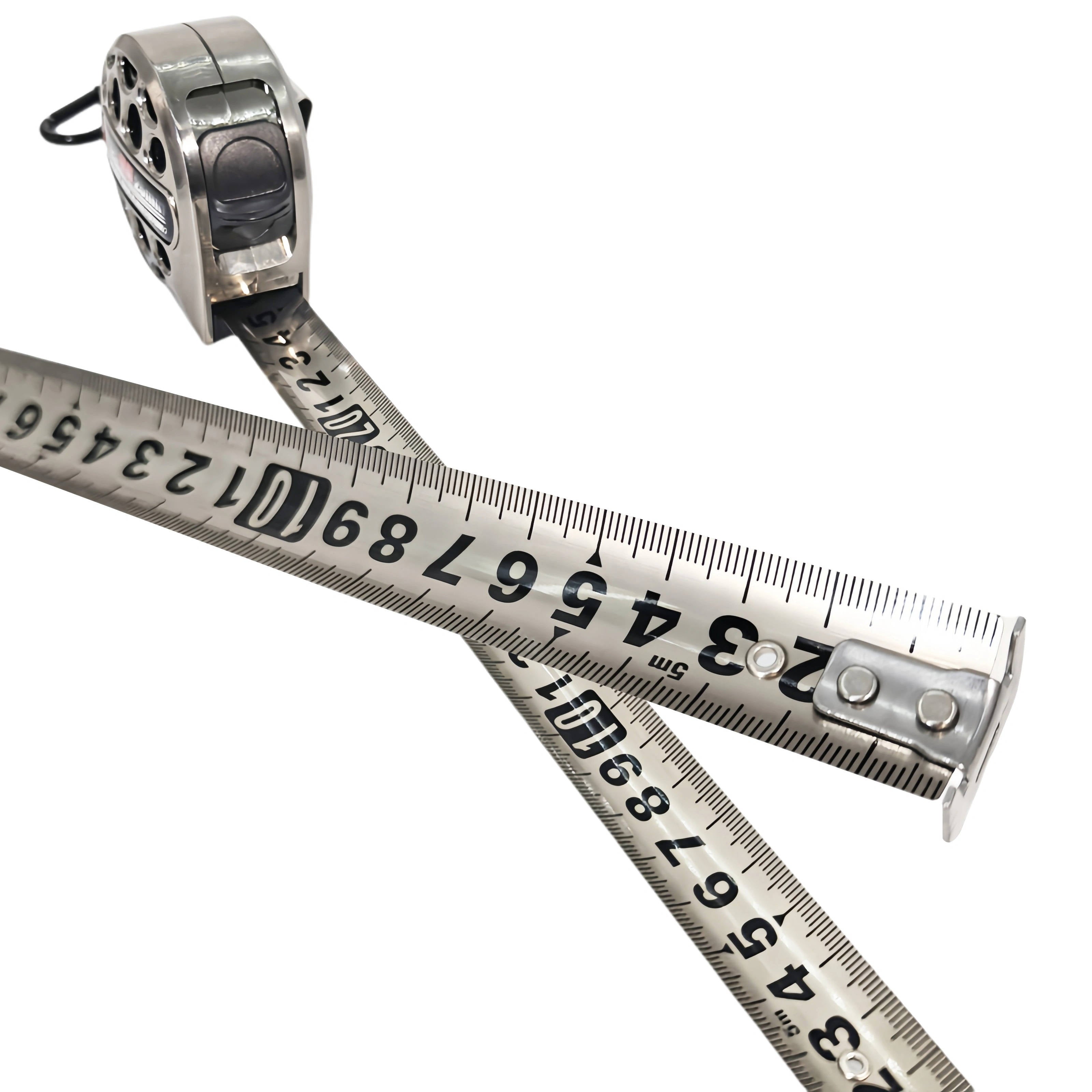 Carved Stainless Steel Measuring Tape | Heavy Duty Retractable Tape Measure for DIY & Trades
