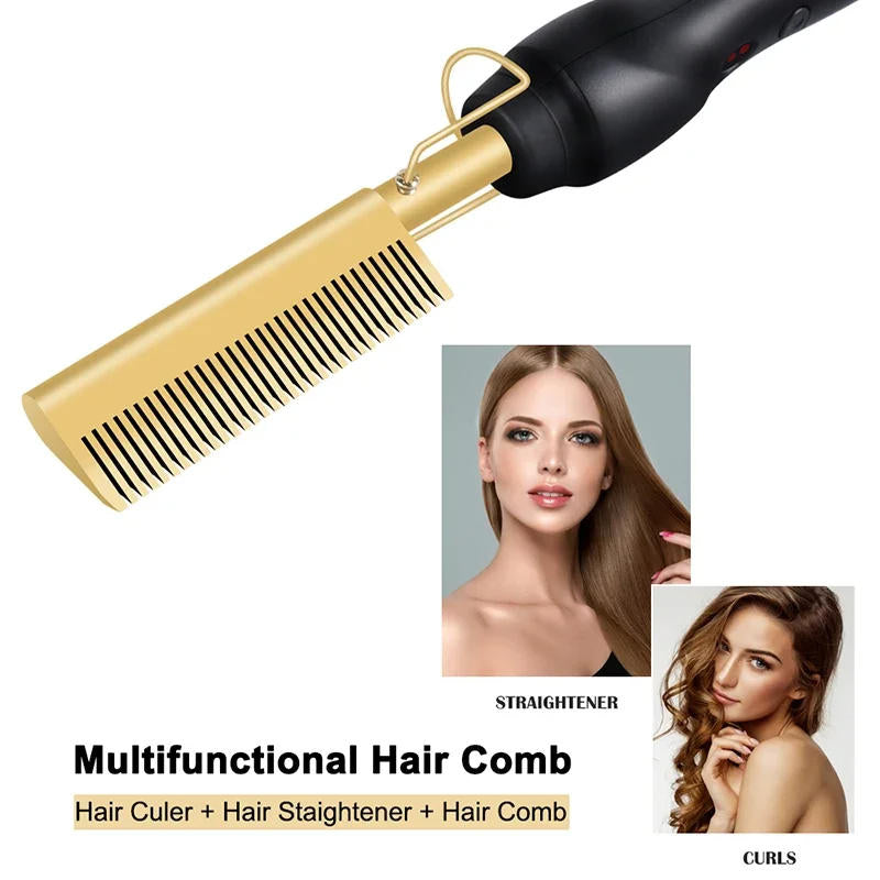 Hot Comb For Black Hair Thick And Coarse Hair | The Smart Choice for Quality, Reliability & Long-Lasting Performance