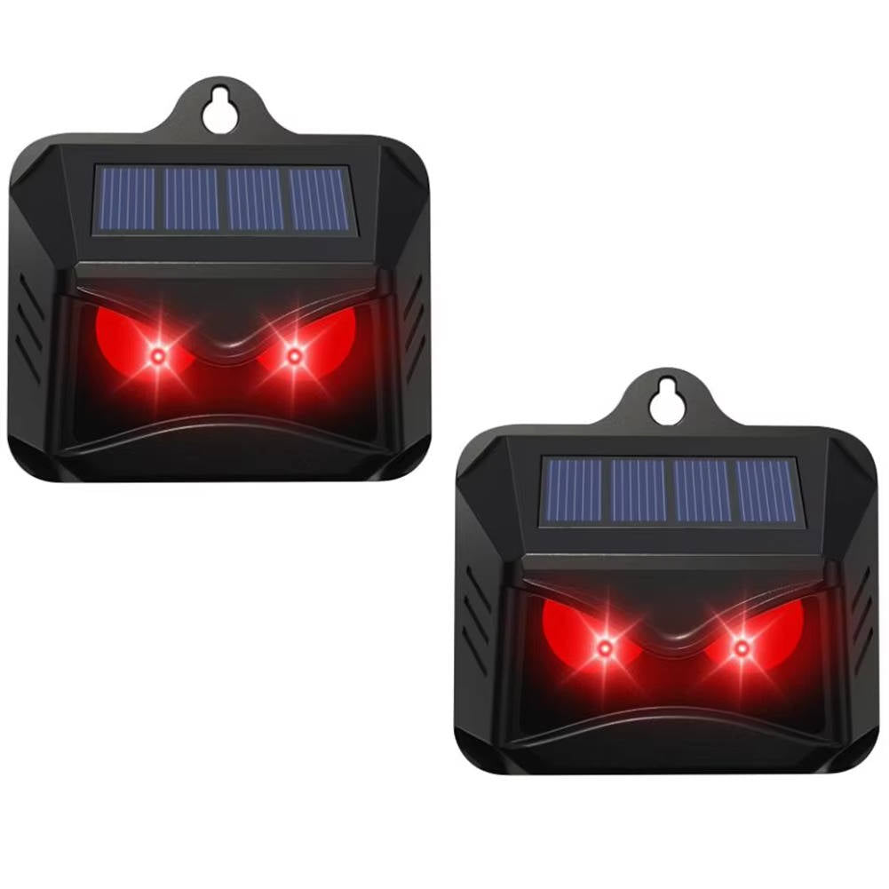2pcs Solar Powered Ultrasonic Animal Repellent | Easy-Care Garden Essential That Transforms Any Outdoor Space