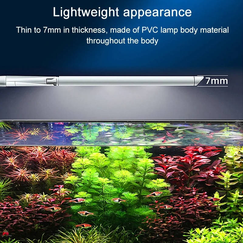 Super Bright Led Aquarium Light Clip On Full Spectrum Lamp For Fish Tanks & Aquatic Plant Growth | Premium Pet Care — Safe, Durable & Trusted by Pet Owners Everywhere
