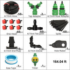 Drip Irrigation System With Automatic Timer | Easy-Care Garden Essential That Transforms Any Outdoor Space